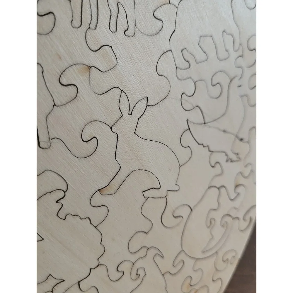 Quordle‎ Puzzles Striking Bird Wooden Jigsaw Fabulous Gift Puzzle